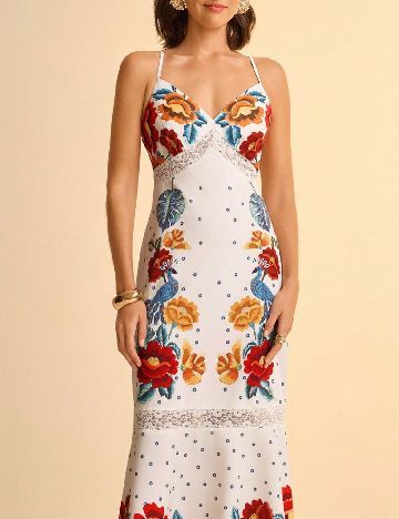 Rochie medie SHEIN, alb