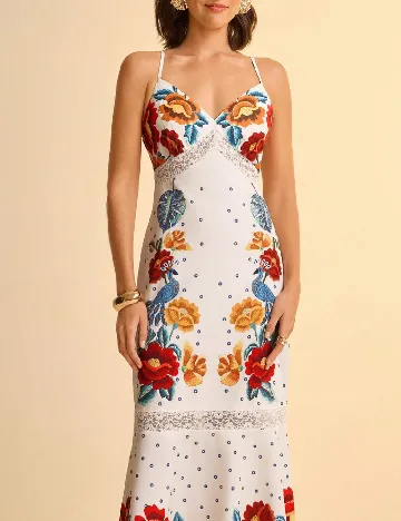 Rochie medie SHEIN, alb