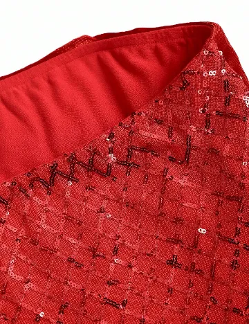 Rochie scurta SHEIN, rosu