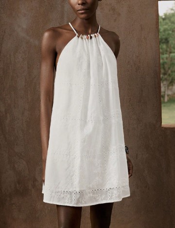 Rochie scurta SHEIN, alb