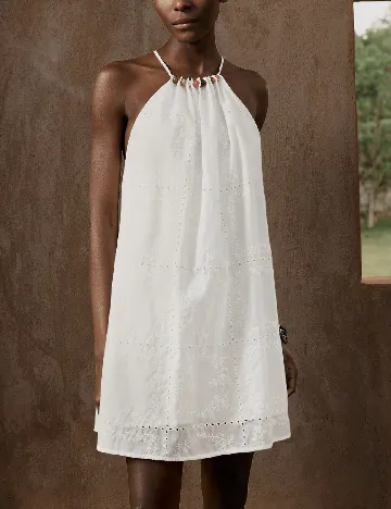 Rochie scurta SHEIN, alb