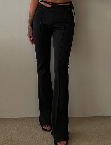 Pantaloni Dazy, negru