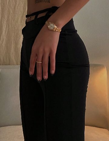 Pantaloni Dazy, negru