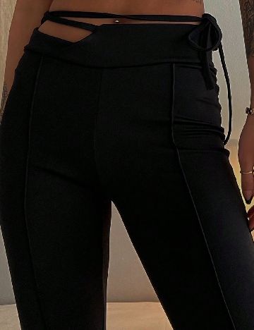 Pantaloni Dazy, negru