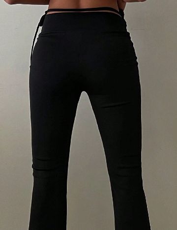 Pantaloni Dazy, negru