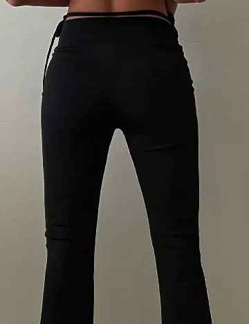 Pantaloni Dazy, negru