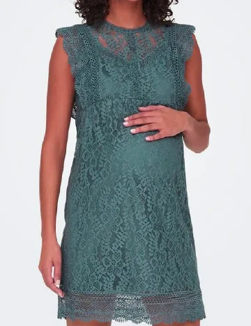 Rochie scurta Only Maternity, verde