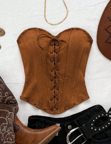 Top SHEIN CURVE, maro