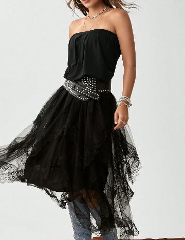 Top Emery Rose, negru