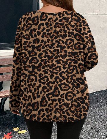 Bluza SHEIN CURVE, animal print