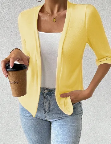 Blazer SHEIN, galben