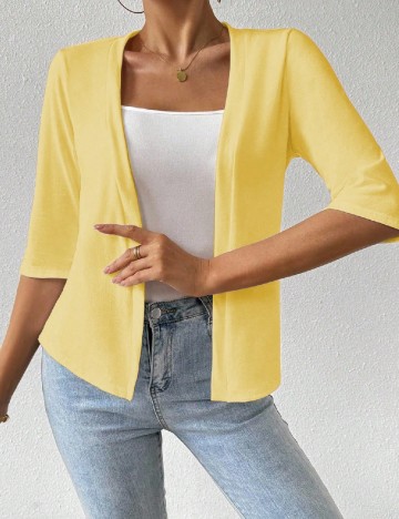 Blazer SHEIN, galben