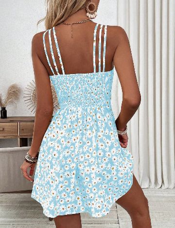 Rochie scurta SHEIN, albastru