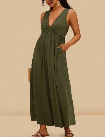 Salopeta SHEIN CURVE, verde