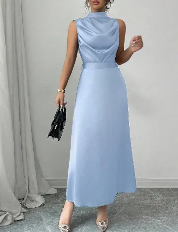 Rochie medie SHEIN, albastru