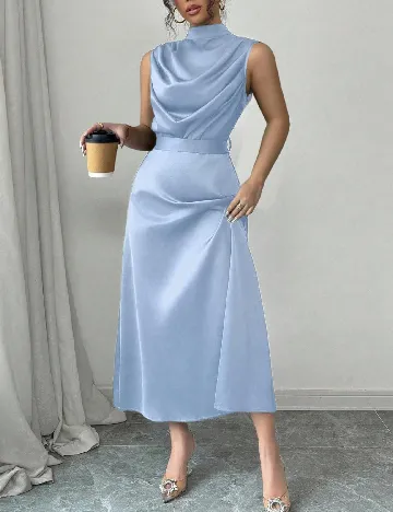 Rochie medie SHEIN, albastru