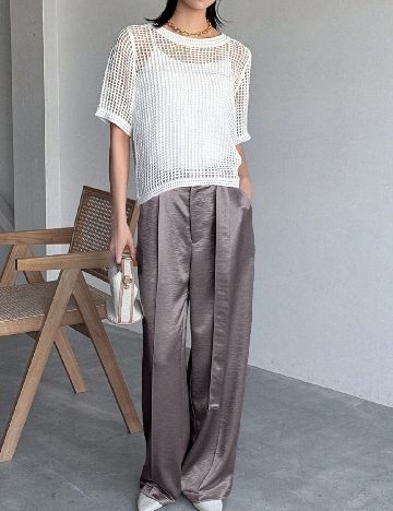 Pantaloni SHEIN, gri