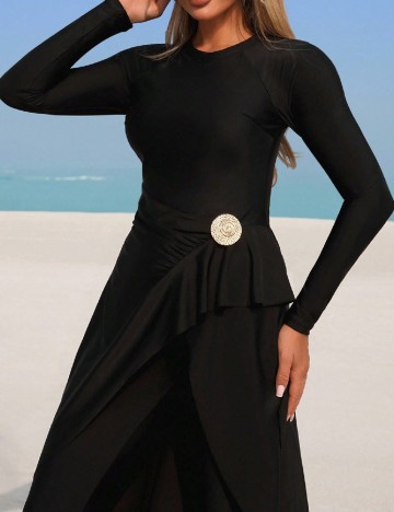 Costum de baie SHEIN, negru