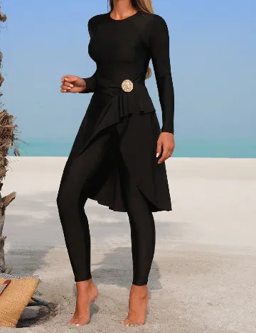 Costum de baie SHEIN, negru