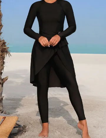 Costum de baie SHEIN, negru