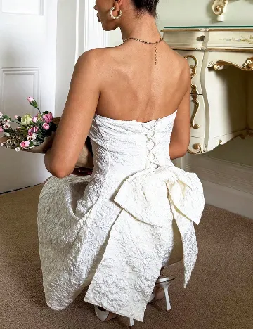 Rochie scurta SHEIN, ecru