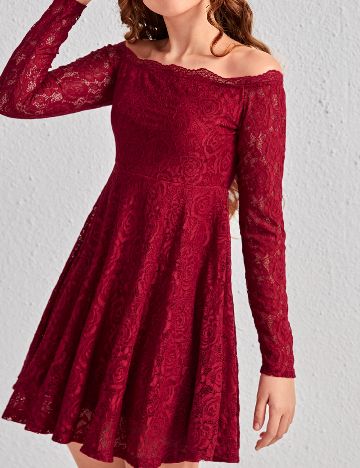 Rochie Shein Kids, rosu