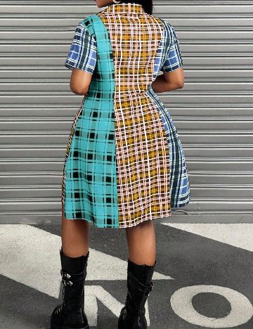 Camasa SHEIN CURVE, mix culori