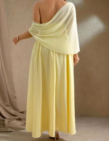 Rochie lunga SHEIN CURVE, galben