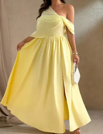 Rochie lunga SHEIN CURVE, galben