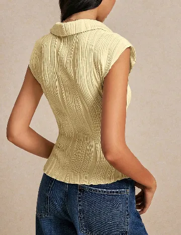 Camasa Poeselle, galben