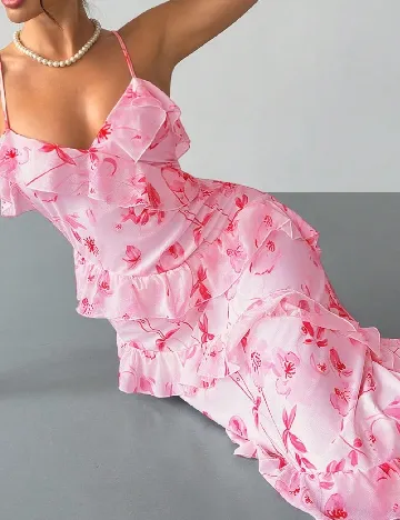 Rochie lunga SHEIN, roz