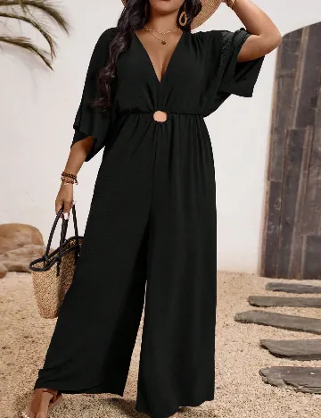 Salopeta SHEIN CURVE, negru