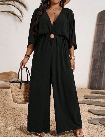 Salopeta SHEIN CURVE, negru