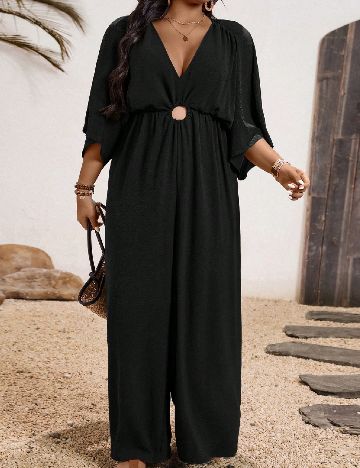 Salopeta SHEIN CURVE, negru