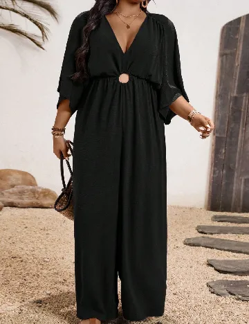 Salopeta SHEIN CURVE, negru