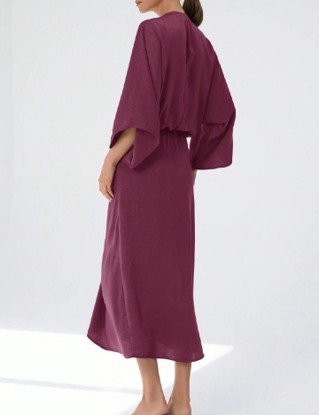 Rochie medie Aveloria, mov
