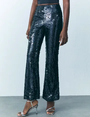 Pantaloni SHEIN, negru