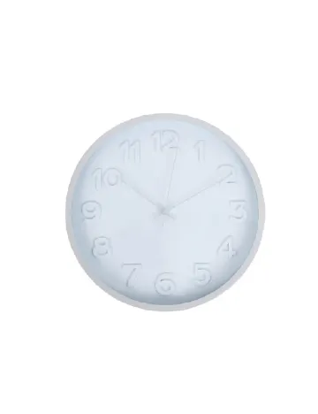 Ceas de perete ACTION, argintiu