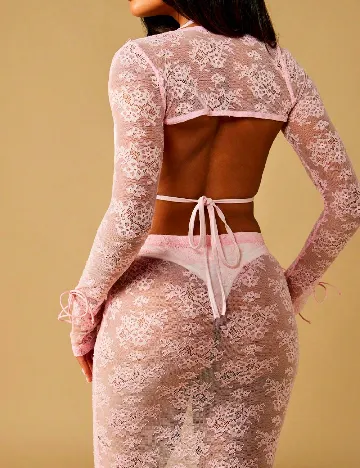 Compleu De Plaja Missguided, roz