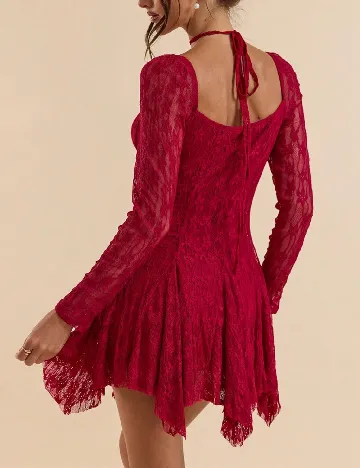 Rochie scurta SHEIN, rosu