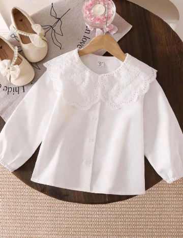 Camasa Shein Kids, alb