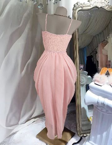 Rochie lunga SHEIN CURVE, roz