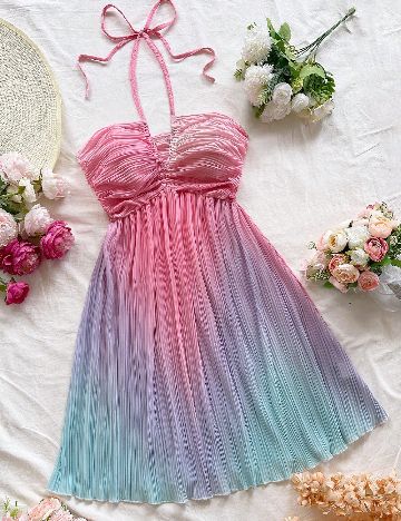 Rochie scurta SHEIN, mix culori