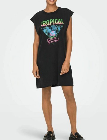 Rochie scurta Only, negru