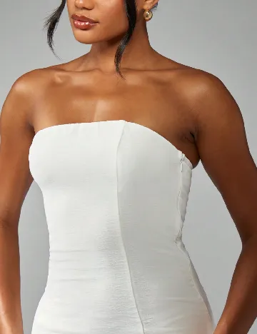 Rochie scurta Missguided, alb