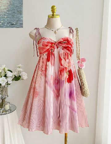 Rochie scurta SHEIN CURVE, mix culori