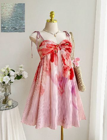 Rochie scurta SHEIN CURVE, mix culori