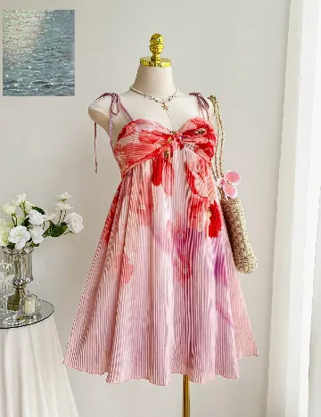 Rochie scurta SHEIN CURVE, mix culori