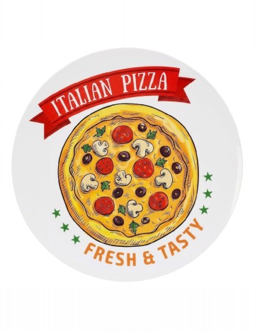 Farfurie din melamina, mix culori