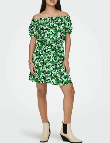 Rochie scurta Jacqueline de Yong, verde